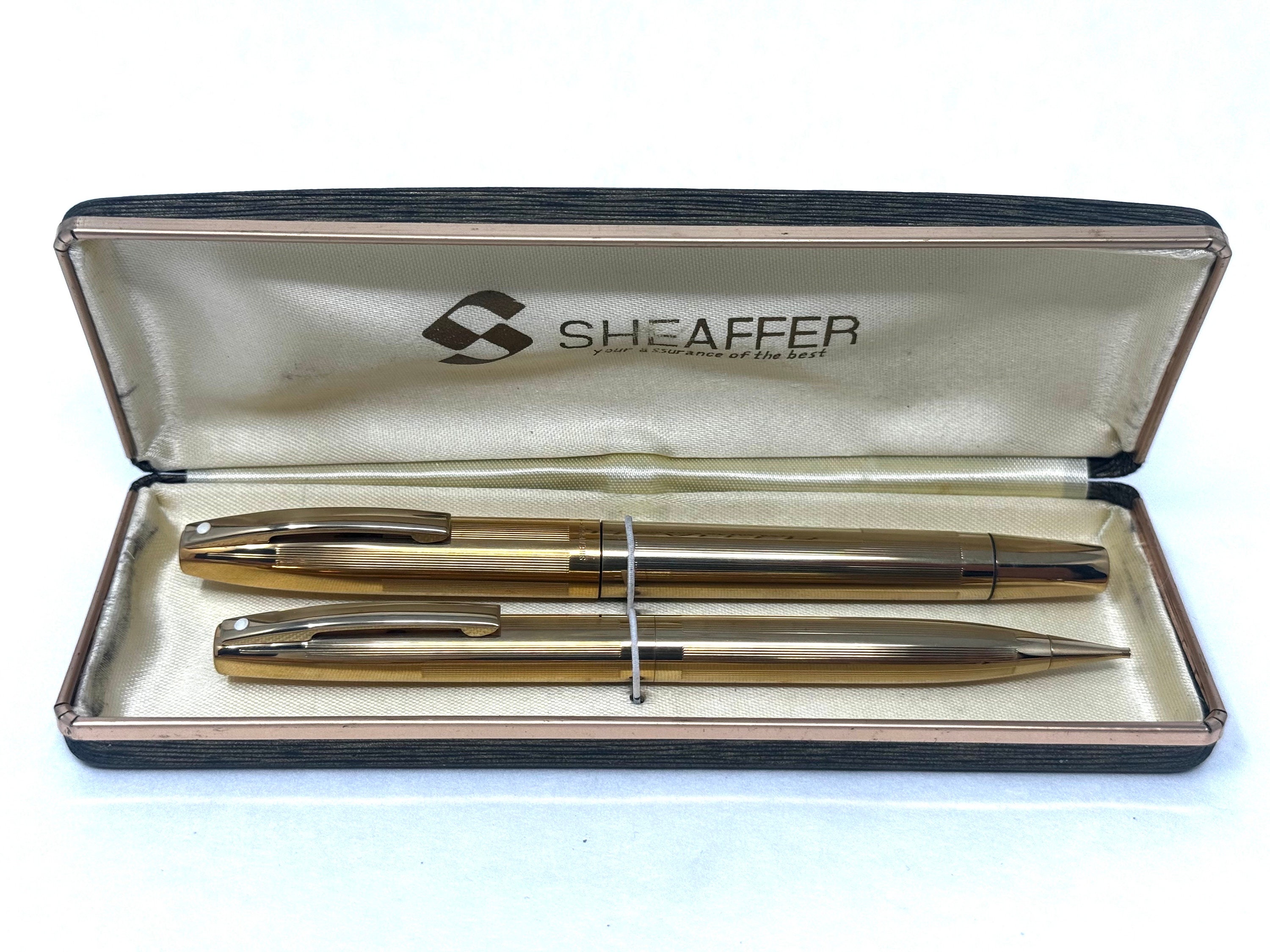 Sheaffer Imperial Triumph Touchdown Gold-filled Fountain Pen and