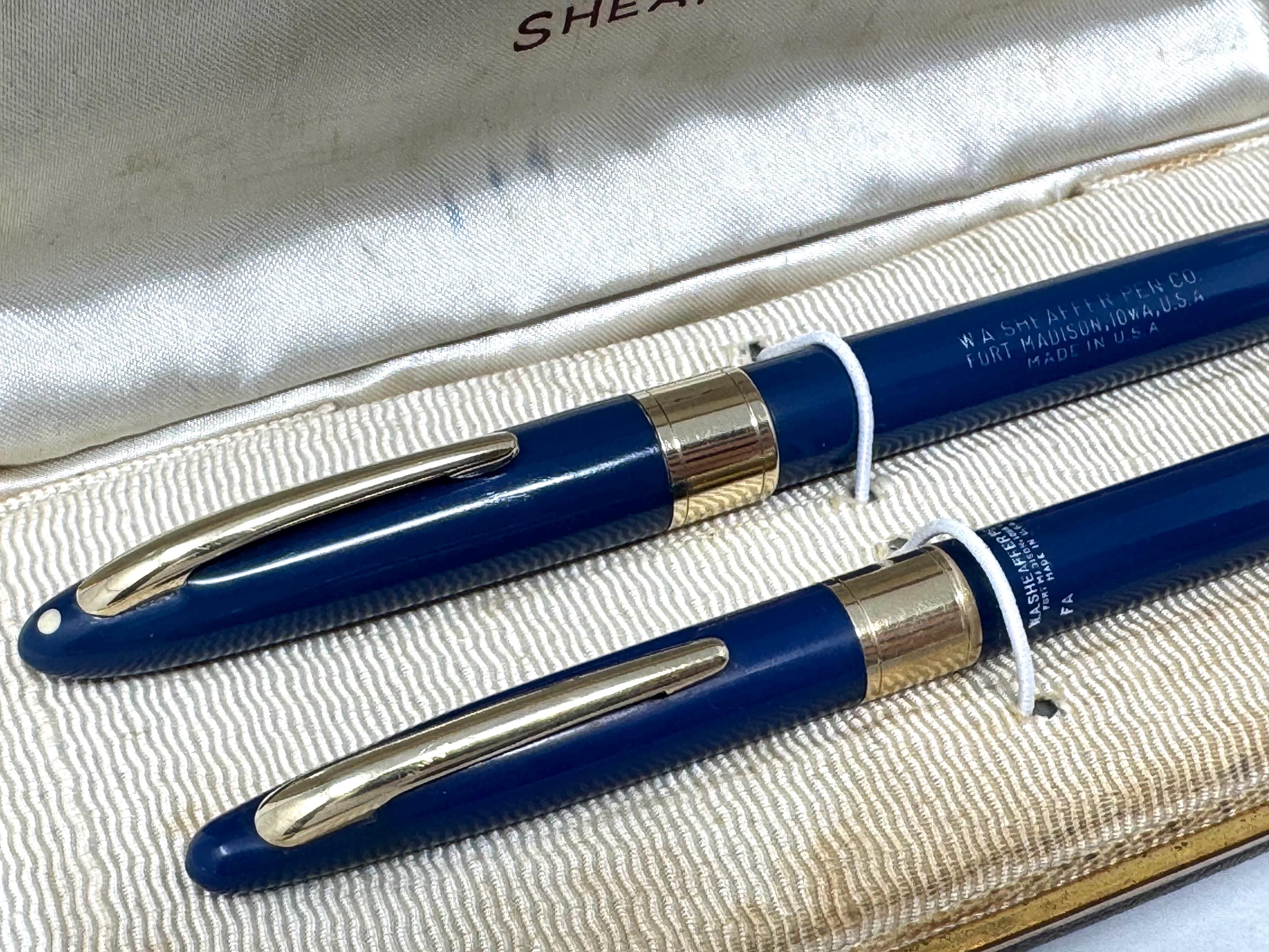 1950年代? SHEAFFER 万年筆 VALIANT Snorkel 14K
