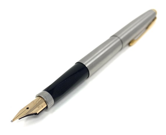 JINHAO X750 Stainless Steel Flighter Fountain Pen MEDIUM Chrome Trim UK SOLD!