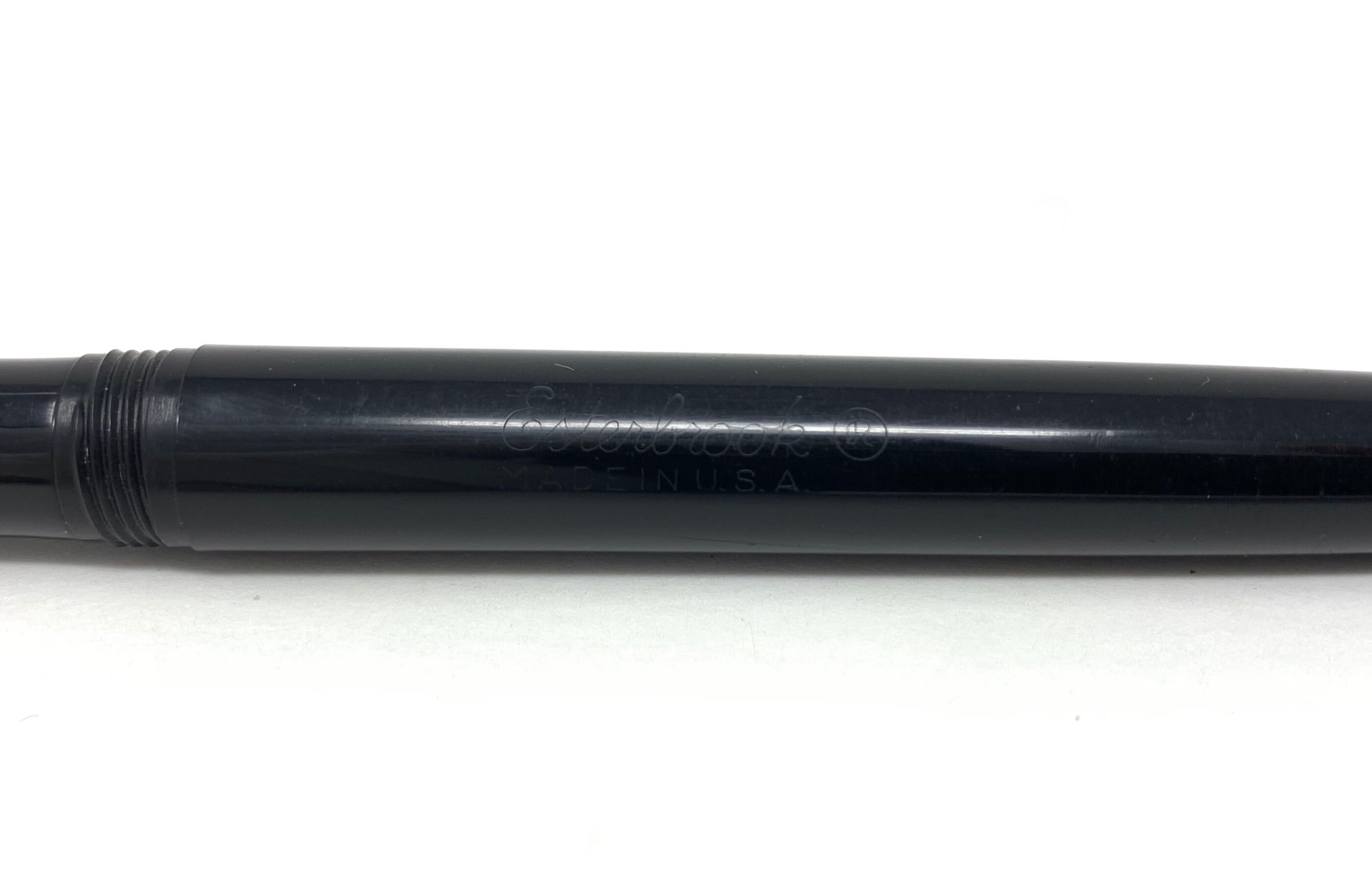 Esterbrook Black M2 Restored Vintage Fountain Pen. Produced Etsy