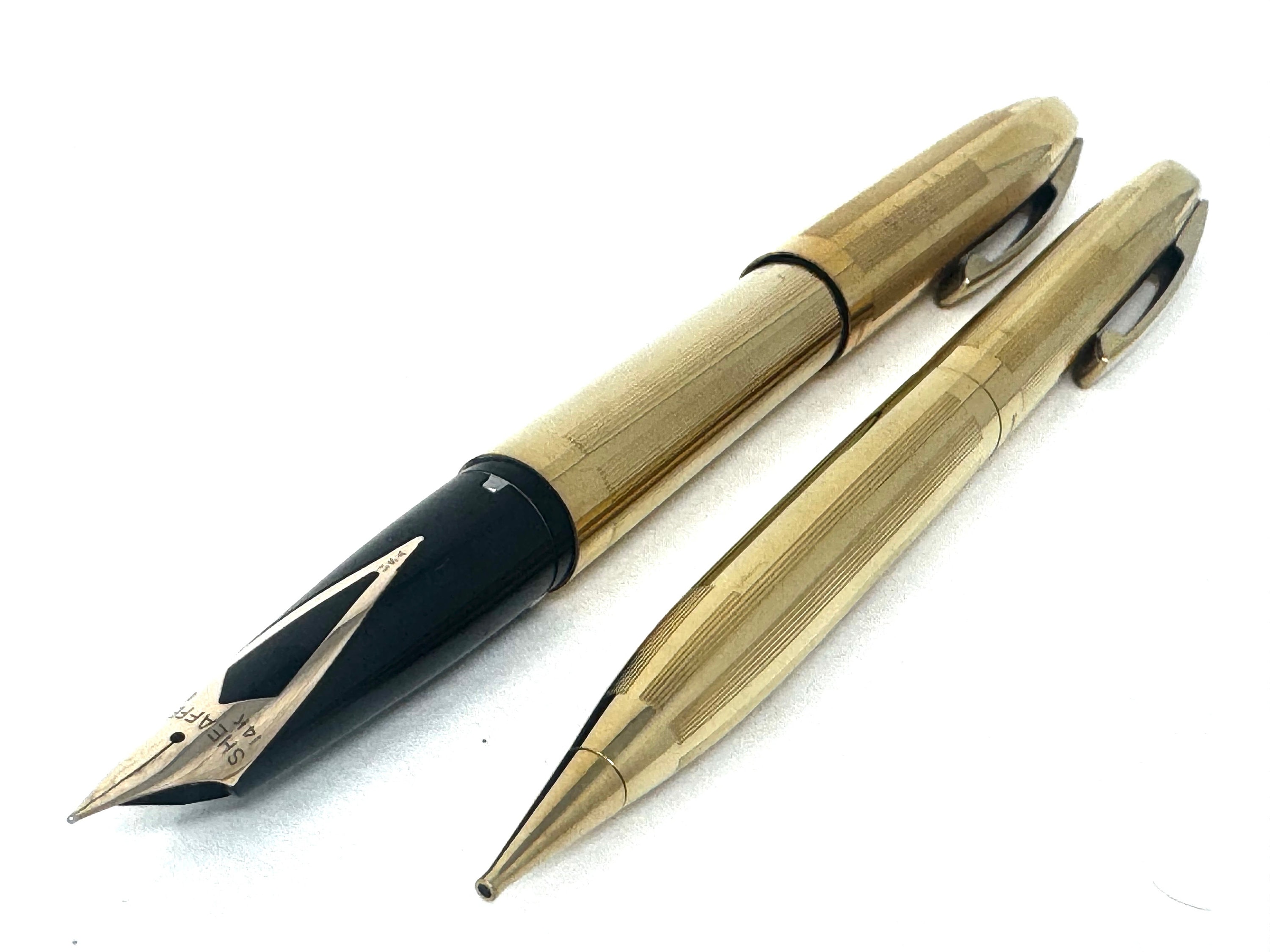 Sheaffer Imperial Triumph Touchdown Gold-filled Fountain Pen and