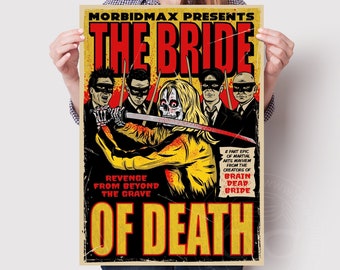Kill Bill Inspired Retro Horror Print