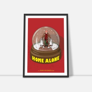 Home Alone - alternative movie poster, film print, wall art