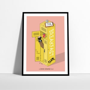 The Breakfast Club minimalist movie print