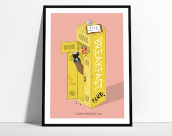 Impression minimaliste du film The Breakfast Club