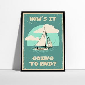 The Truman Show Minimalist Movie Poster Print