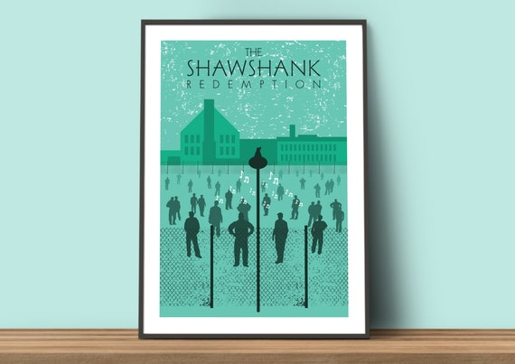 THE SHAWSHANK REDEMPTION MOVIE POSTER FILM A4 A3 ART PRINT CINEMA