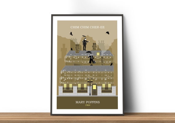 MARY POPPINS RETURNS DISNEY MOVIE POSTER FILM A4 A3 ART PRINT CINEMA