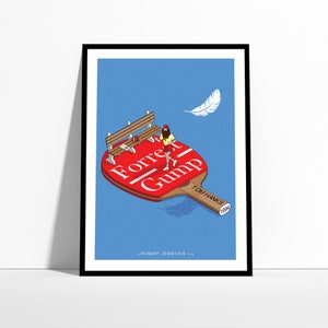 Forrest Gump Minimalistisches Filmposter