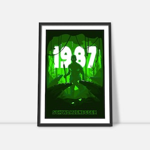 Predator alternative movie poster / film poster print / Sci-fi illustration