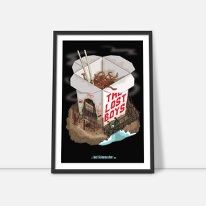 The Lost Boys Movie Poster: 80s Vampire Film Art Print