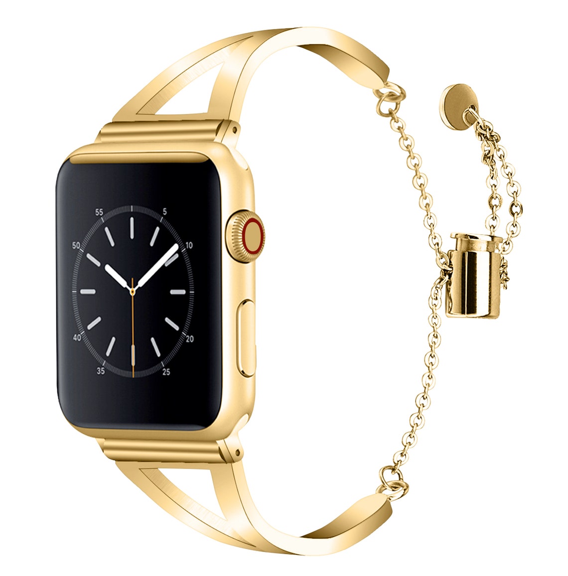 Aimee Lux Edition stainless steel Woman Apple watch strap band Etsy