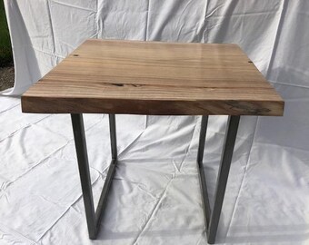 Live Edge End Table