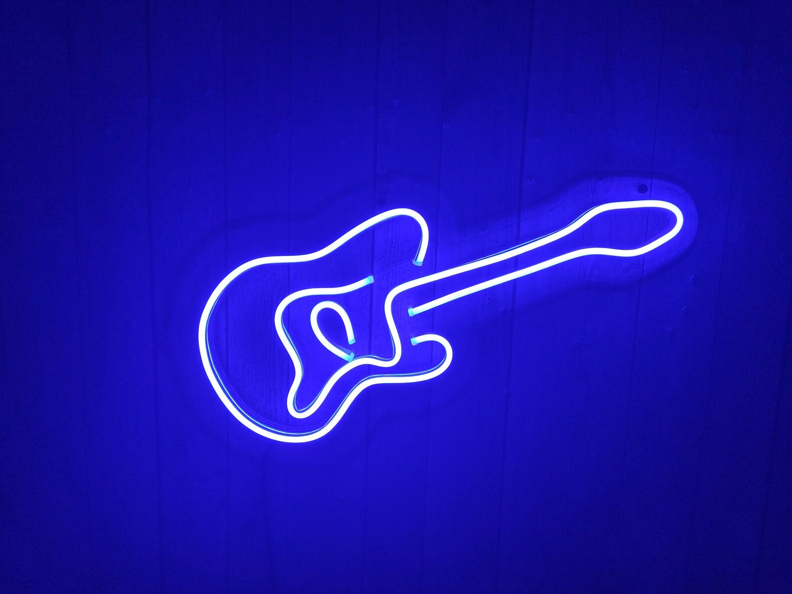 Guitar Unbreakable Neon Sign Music Sign Etsy