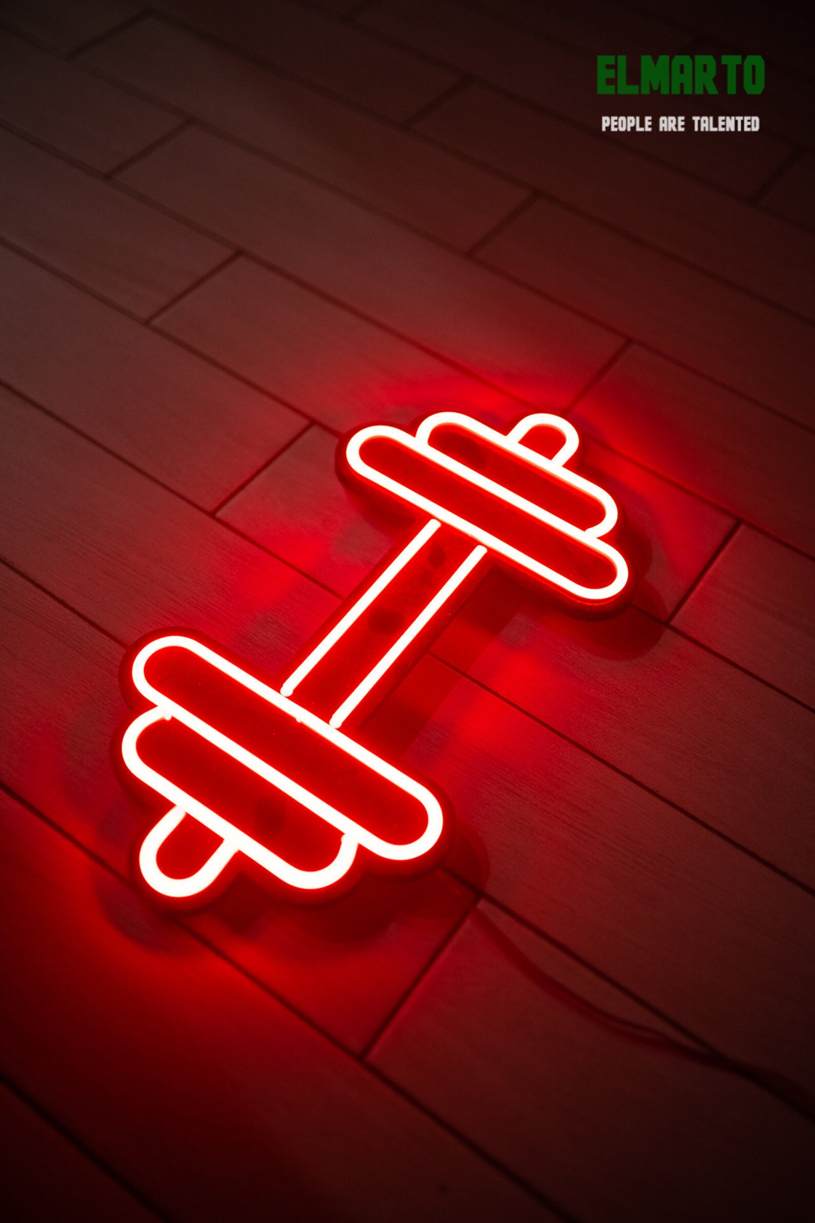 Barbell Neon Sign Dumbbell Neon Sign Gym Neon Sign Sport Etsy