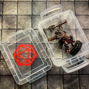 Miniature Vault | D&D | Plastic Case
