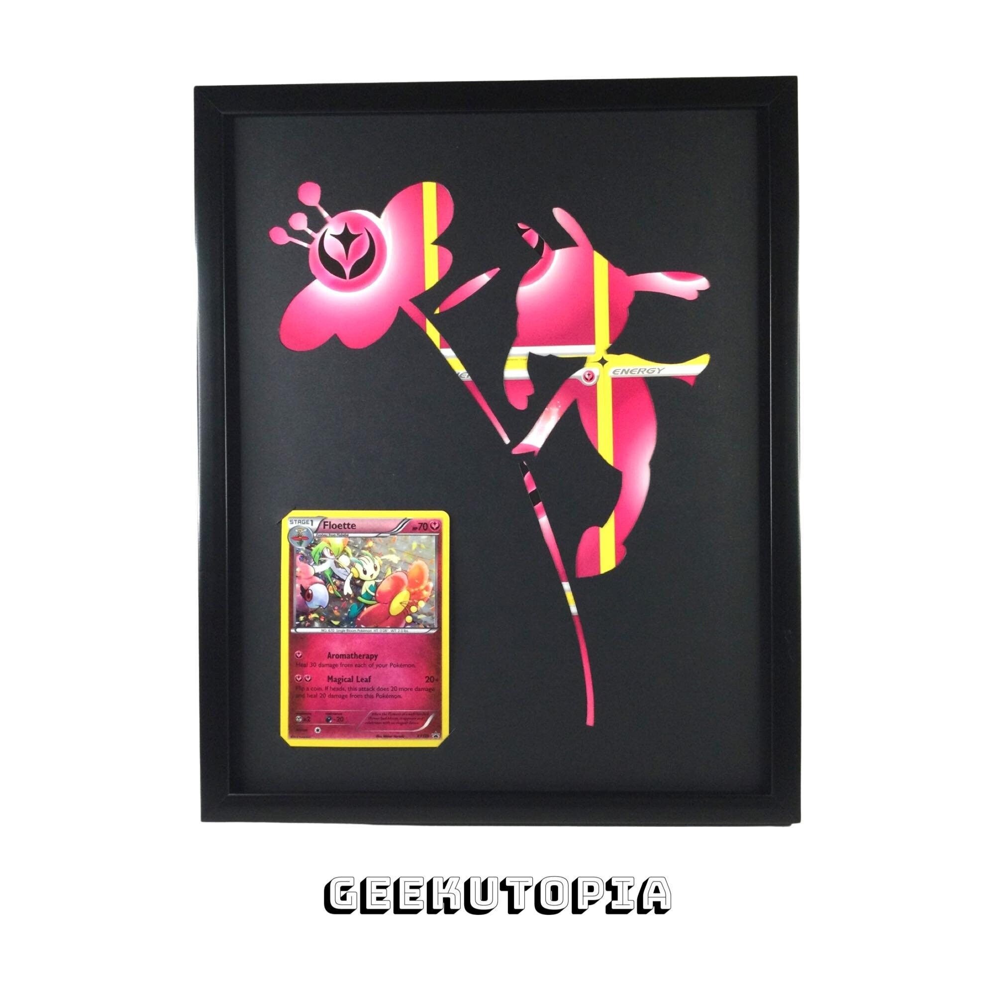 Floette, Frame, Pokemon Wall Art, Pokemon Frame, Pokémon Card, Adult Gift,  Fairy Type, - Etsy Canada