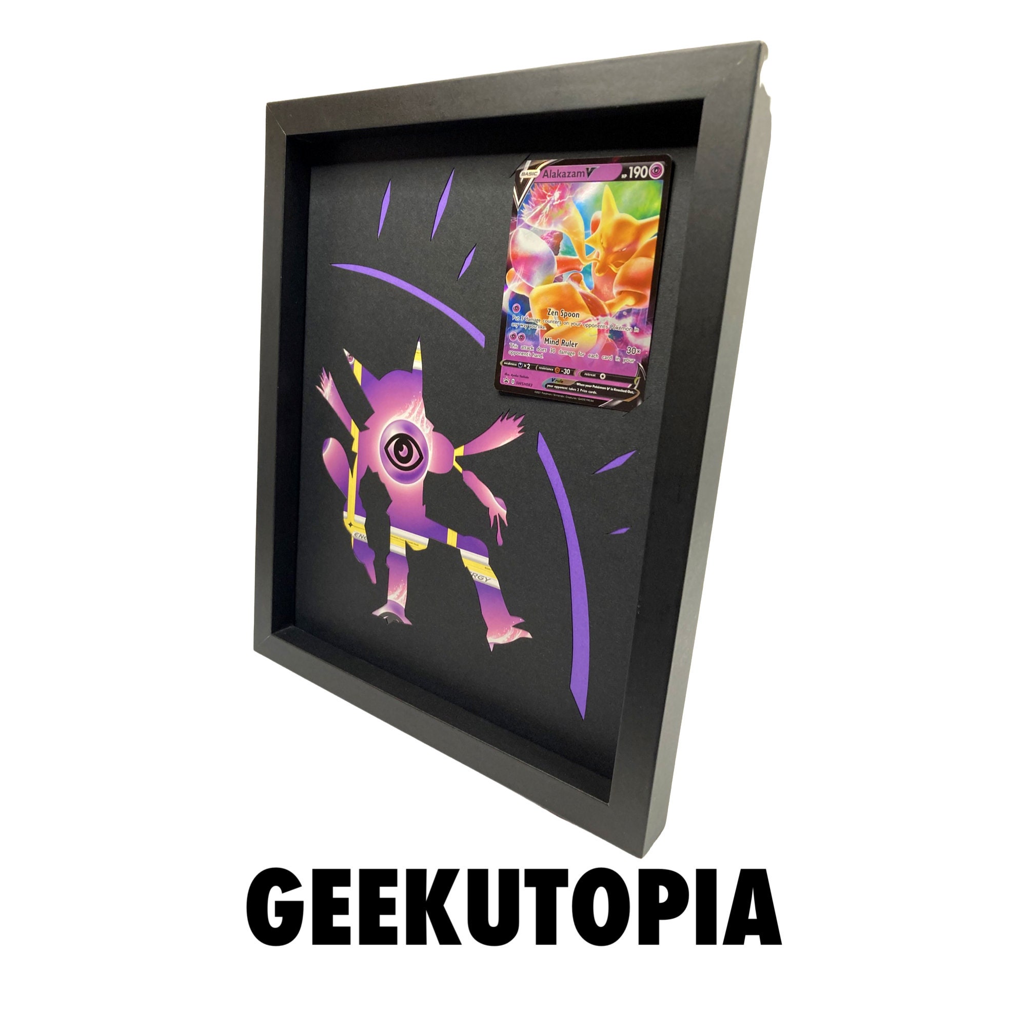 Alakazam, Pokémon Frame, Pokemon Gift, Pokemon Art, Geeky, Genuine ...