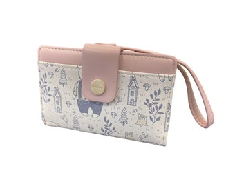 Women's Purse and Wallet Featuring Teddy Bears, RFID Protection, Bi Fold Wallet Section & Zipped Purse Pouches