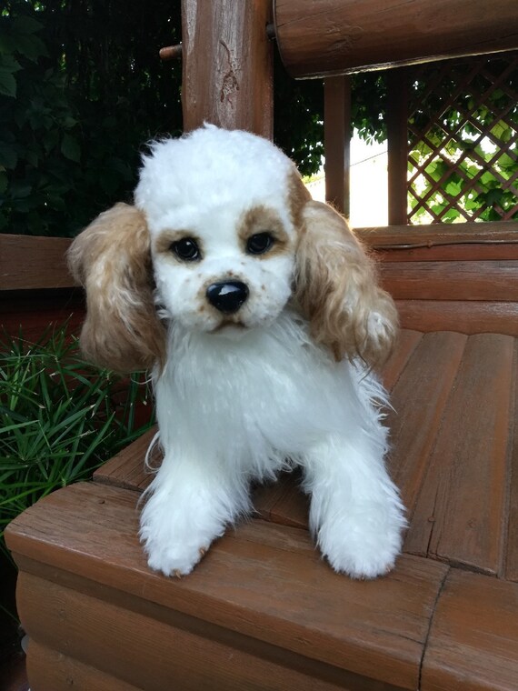 cocker spaniel stuffed animal