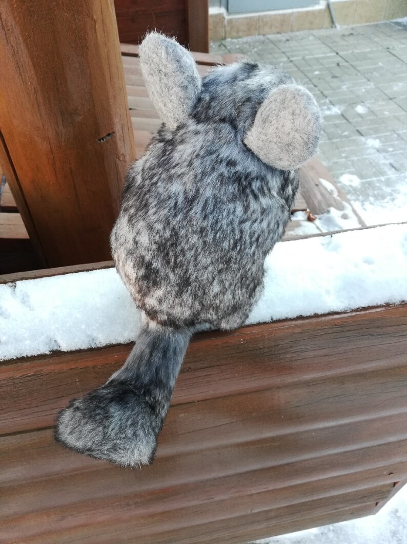 Realistic soft toy Chinchilla. FOR ORDER. Animal soft toy Etsy