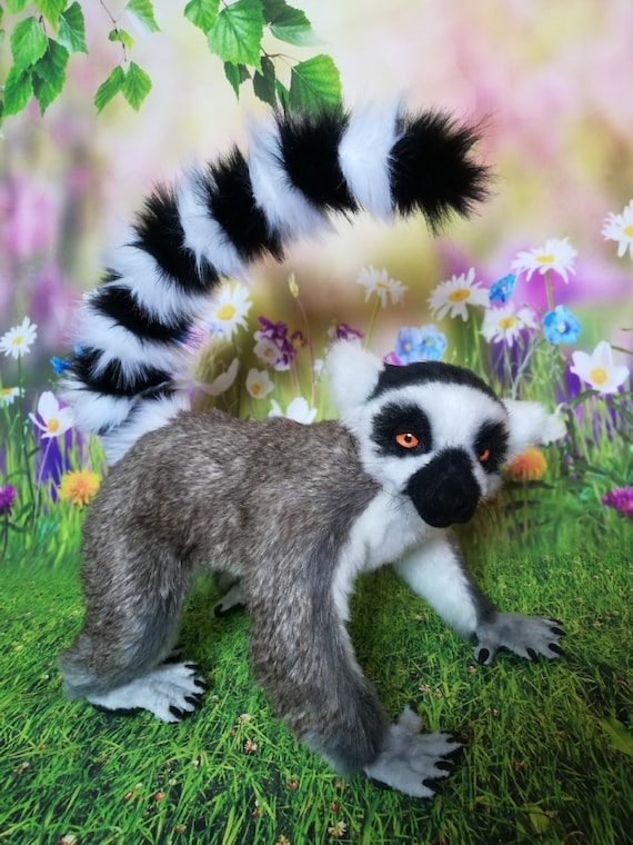 giant stuffed lemur