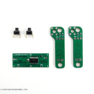 Kit de modulation bouton pause double manette Sega Master System - Carte à souder rapide 5237