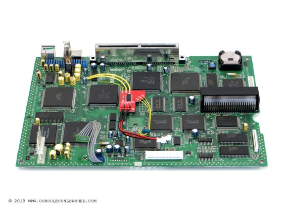 Sega Saturn Switchless Region Mod Kit - Type 2 for Model 2 VA1 to