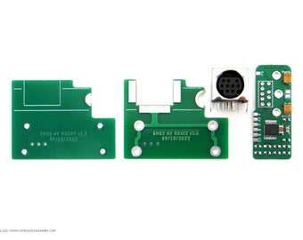 Sega Master System Model 2 RGB Video Bypass Amp Mod Kit