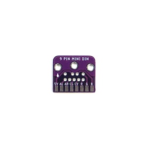 PCB breakout connettore AV Mini DIN a 9 pin