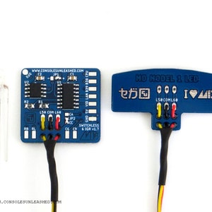 Sega Mega Drive Switchless Region & In-Game-Reset Mod Kit