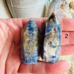 Blue Kyanite Crystal Points, High Quality Blue Kyanite