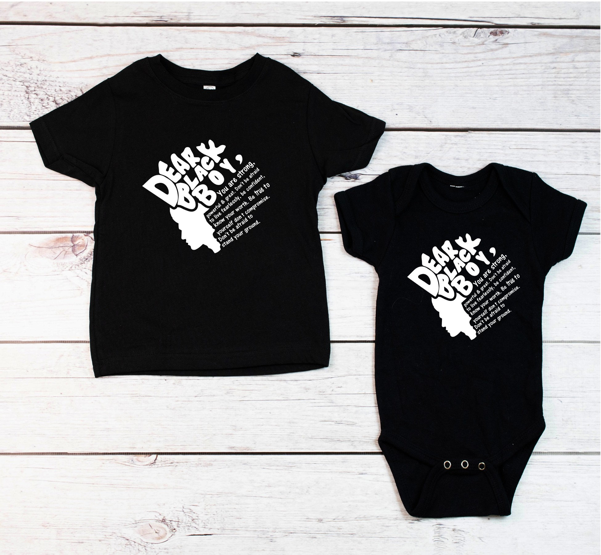 Dear Black Boy|Inspirational Shirt| Black Boys Matter|Black History