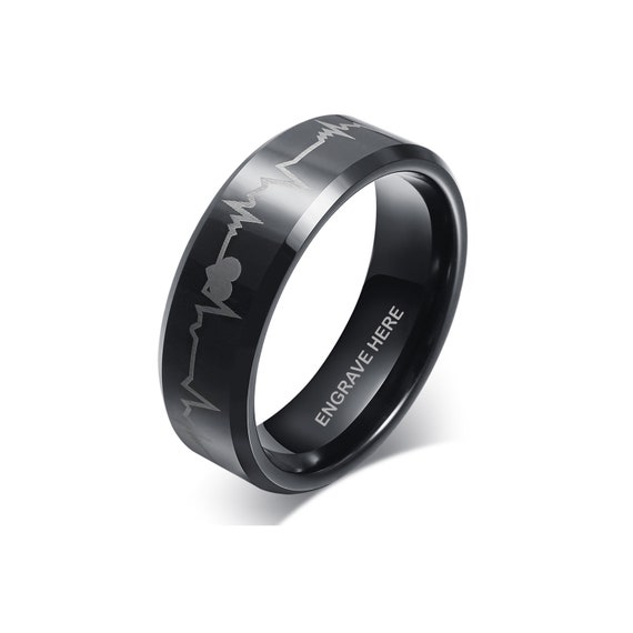 Personalized heartbeat deals ring
