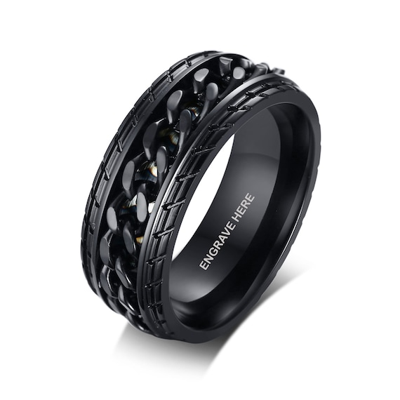 Personalized 2024 spinner ring