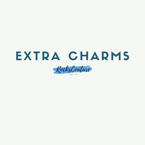Extra Charms for Leather Bracelet