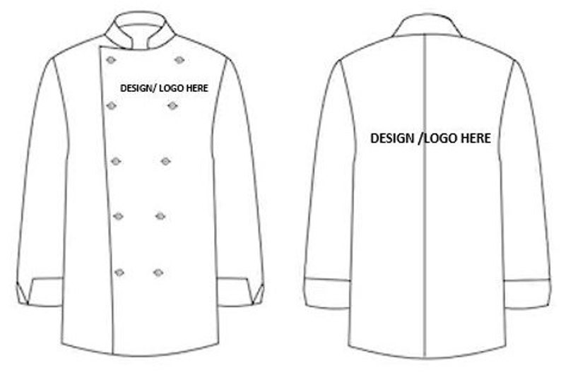 Personalized Chef Coat Gifts for Chefs Long Sleeve Chef Etsy