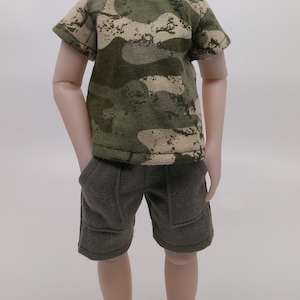 12 Inch Doll Shorts - Upcycled Shorts with Real Pockets | Fits like Ruby Red Siblies