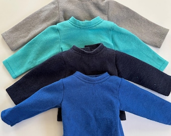 12 Inch Doll T-Shirt - Long Sleeve T-Shirts | Fits like Ruby Red Siblies