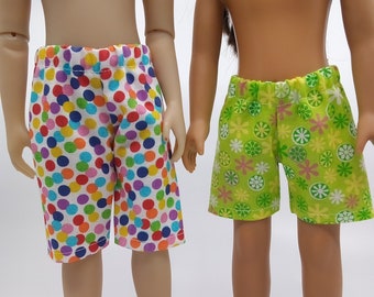 14.5 Inch Doll Shorts - Shorts in Assorted Colors | Fits like Wellie Wishers, Ruby Red Fashion Friends and Glitter Girls