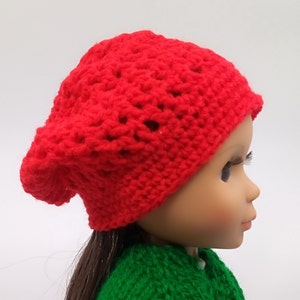 14.5 Inch Doll Hat - Slouchy Beanies in Assorted Colors | Fits like Wellie Wishers, Ruby Red Fashion Friends and Glitter Girls