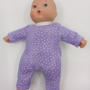 8 Inch Doll Clothes - Upcycled Baby Doll Sleeper | Fits like Madame Alexander and Little Bitty Baby