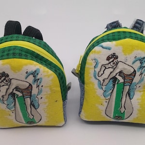 Doll Backpack - Assorted Backpacks for 14.5" Dolls | Fits like Wellie Wishers, Ruby Red Fashion Friends, Glitter Girls and Gotz dolls