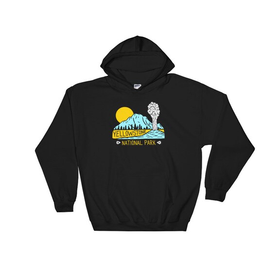 Download Free Yellowstone National Park Hoodie Etsy SVG Cut Files