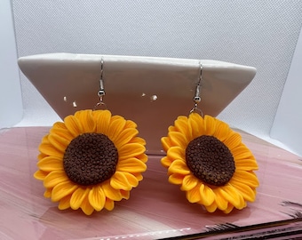 Sunflower Earrings