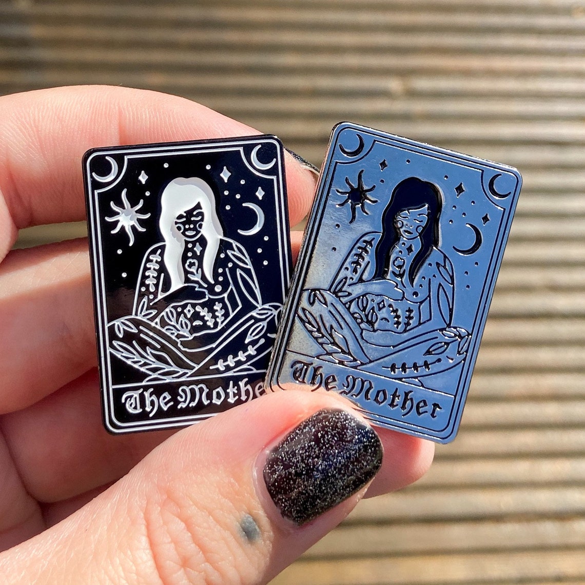 Mother Tarot Card Pin Etsy