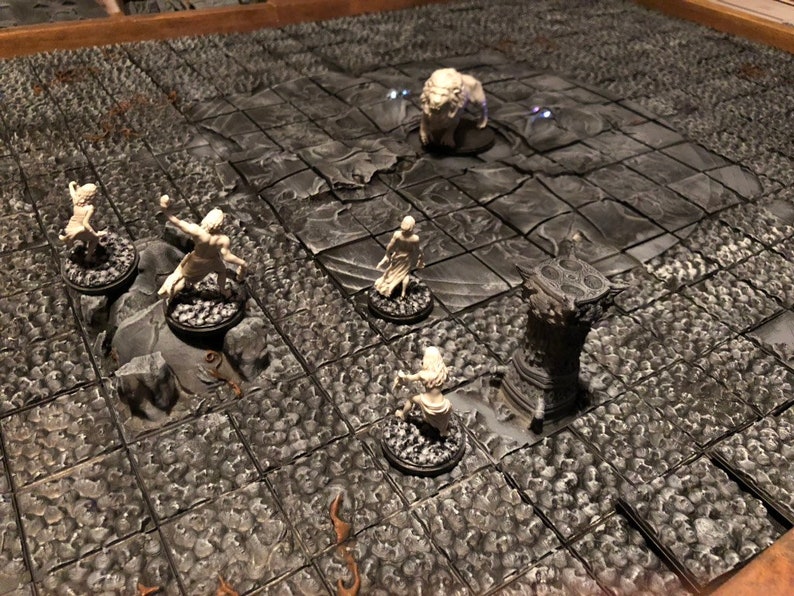 Kingdom Death Monster 3D Showdown Board Etsy
