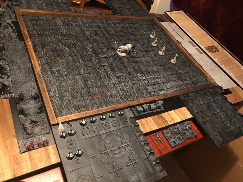 Kingdom Death Monster 3D Showdown Board Etsy
