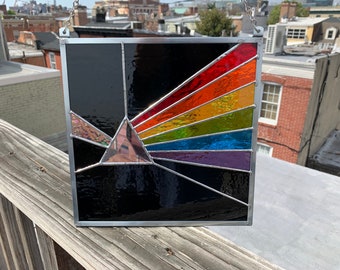 Handmade Pink Floyd Dark Side of the Moon Panel (Design 1)