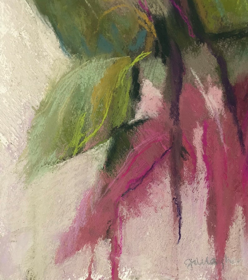 Small abstract pastel painting Small abstract pastel painting